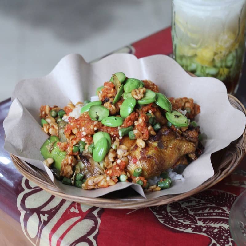 sego sambel cak uut