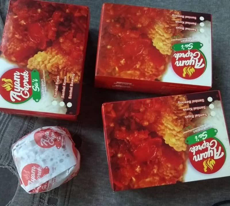 ayam geprek jombang