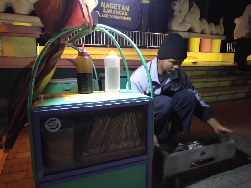 sate kelinci telaga sarangan