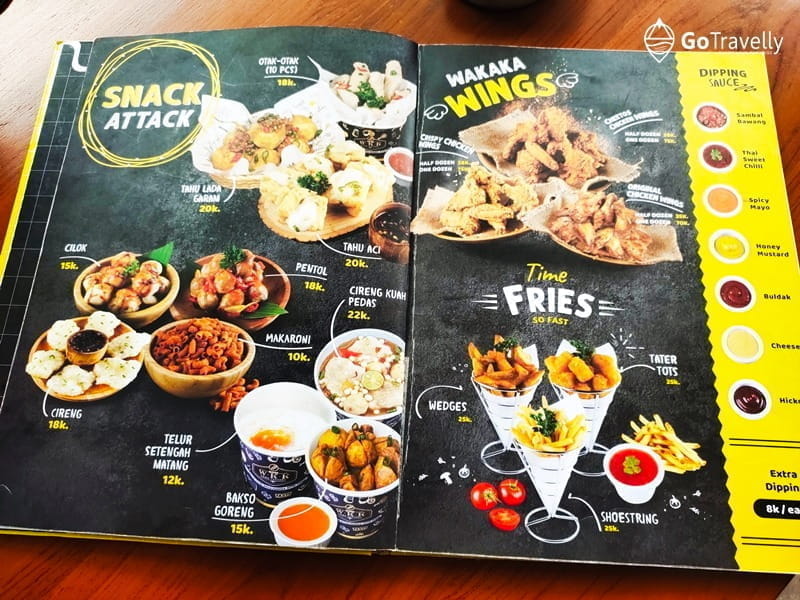 menu makan enak Wakaka Kediri