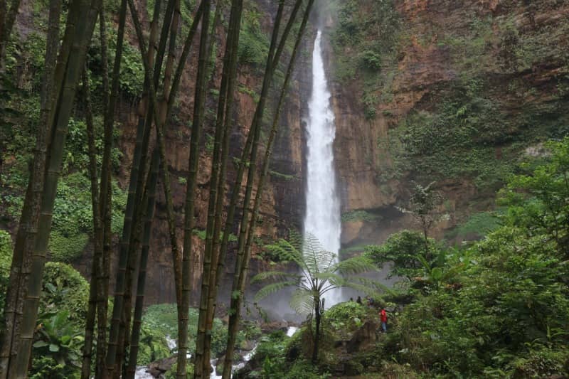 Air Terjun Kapas Biru Lumajang