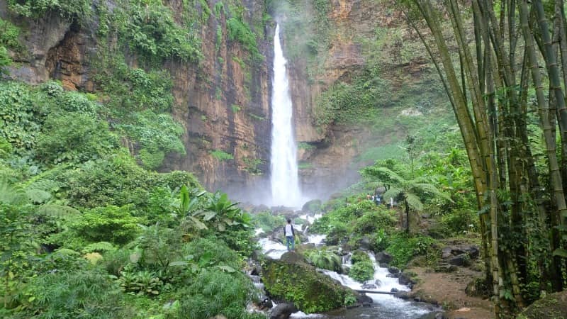 Air Terjun Kapas Biru Lumajang